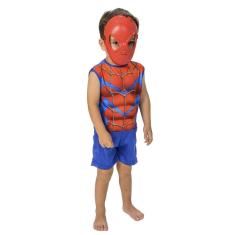 Fantasia Infantil Homem Aranha Cosplay Master Toys