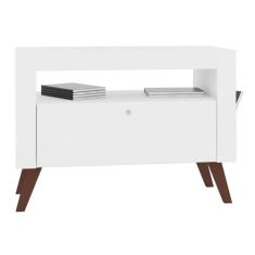 Rack Para Tv Até 47 Polegadas Branco Toronto Art In Móveis