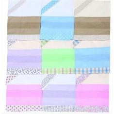 Jogo de Lençol Crivado Para Berço 03 Peças - Diversas Cores - Happy Ba