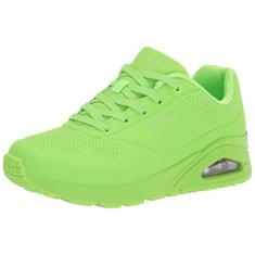 Skechers Uno feminino - Sombras noturnas, lima, 35