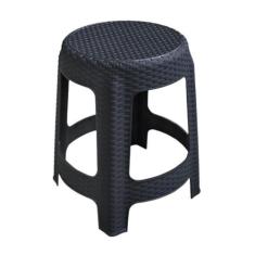 Banqueta Premium Rattan Preta - Arqplast