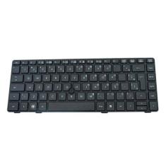 Teclado para Notebook bringIT compatível com HP EliteBook 8460W  Preto