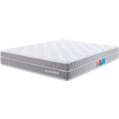Colchão Casal Premium Molas Ensacadas com Espuma D33 Astronasa Cinza 138x188cm bf Colchões