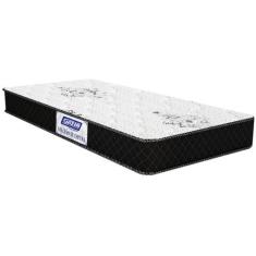 Colchão Solteiro D33 78x188 Gazin Supreme Preto Branco, Solteiro
