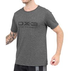 Camisa DX-3 Sensation Masculina Mescla Cinza
