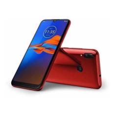 Smartphone Moto E6 Plus 32Gb Motorola Modelo XT2025-1 Tela 6.1 Vermelho Novo Lacrado Menor Preço Nf