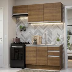 Armário De Cozinha 180Cm Rustic Glamy 09 Rustic