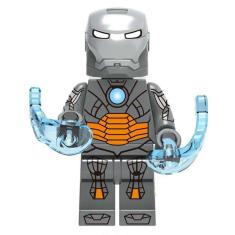 Boneco Blocos De Montar Homem De Ferro Armadura Mark Mk12