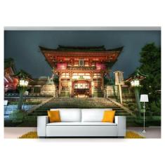 Papel De Parede Japonês Templo Escadaria 3D Jjp13 - Você Decora, 3d