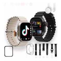 Smartwatch 5g Ultra Ai 3 Series 10 Android Chip Câmera Lançamento - Mi