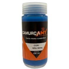 Tinta Para Camurça e Nobuck 100ml - AMY - Para calçados, Azul royal