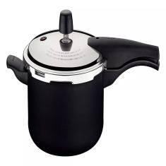 Panela de Pressão 4,5L Vancouver Effect Preta Tramontina