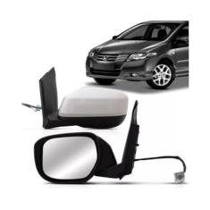 Retrovisor City 2009 2010 2011 2012 2013 2014 Eletrico