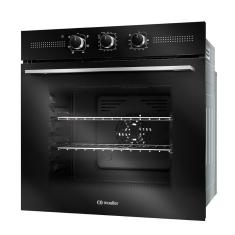 Forno Elétrico Digital De Embutir Mueller Preto 70 Litros Com Função Fryer MFE70K 220V