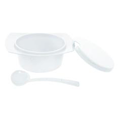 Açucareiro de Mesa em Plástico Zeek Linha POP, BRANCO