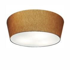 Plafon Para Dormitório Cone SD-3004 Cúpula Cor Palha