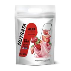 W100 Morango 900Gr Refil - Nutrata