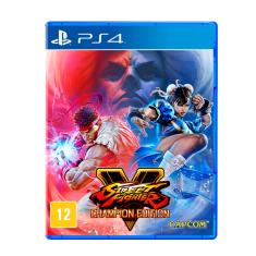 Game Street Fighter V - Edição dos Campeões - PS4