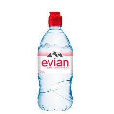 Água Mineral Natural Sem Gás Evian 750ml