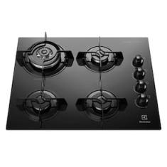 Cooktop a Gás Electrolux KE4TP 4 Bocas Tripla Chama Bivolt - Preto