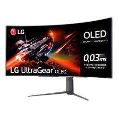 Monitor Gamer LG Ultragear Oled 45 240hz 0,03ms G-sync Cor Cinza ULTRAGEAR 45GR95QE-B