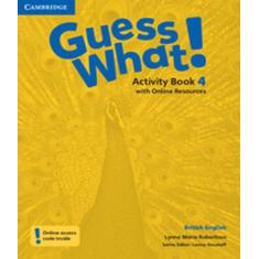 Guess What! 4   Activity Book With Online Resources   British English