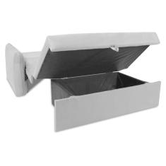 Sofá Cama Com Baú 2 Lugares Furbogh Veludo Vinho