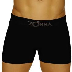 Cueca Boxer Zorba 0781 Algodão, Preto, G