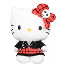 Pelucia Hello Kitty Saia Vermelha 18Cm - Sunny 3871