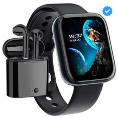 Relógio inteligente Smartwatch Y8  Fone Bluetooth android e iOs  - TWS