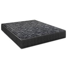 Colchão Casal 138 Lisboa Espuma D28 Preto - Bello Box - 17x138x188