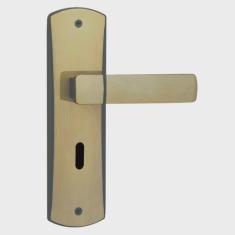 Fechadura para Porta de Quarto Interna com Espelho Capri 40mm mgm