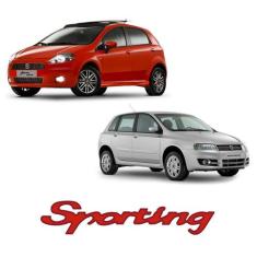 Adesivo Emblema Sporting Resinado Fiat Punto E Stilo - SPORTINOX, Stil