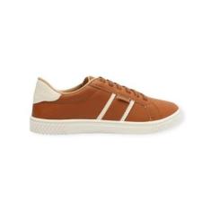 Tenis Feminino Anacapri Casual Cadarço Elastico Marrom-Feminino