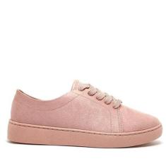 Tenis Vizzano Feminino Casual Camurça Flatform Conforto Macio - Branco - 38-Feminino