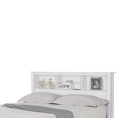 Cabeceira Para Cama de Casal Cuba Branco Gran Belo