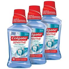 Kit C/ 3 Enxaguante Bucal Colgate Sensitive Pro-alívio 250ml