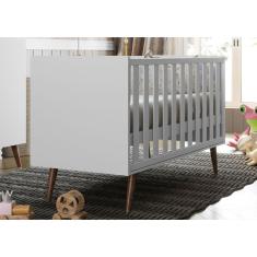 Berço Retrô Colore Plus Retrô Fiorello Cor Branco