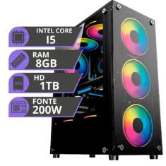 PC Gamer MRP Informática Processador Intel Core i5 HD 1TB Memória RAM 