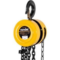 Talha Manual 2 Toneladas 2,0 tf Vonder 5m Elevação Esforço de Acioname