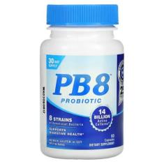 Nutrition Now, Pb 8, Probiótico, 60 Cápsulas