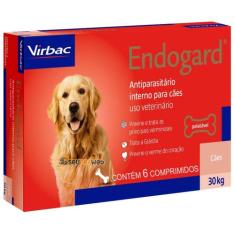 Vermífugo Endogard Cães Até 30Kg- 6 Comprimidos - Virbac
