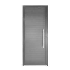 Porta Lambril C/ Puxador Aluminio Preto 2.10 x 1.00 - Hale