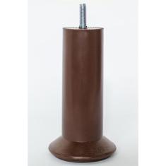 Kit Pes Marrom Politileno Cama box 6 pes com 13 cm de altura