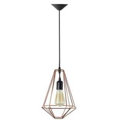 Pendente Aramado Modelo L - COBRE - Trybo Design
