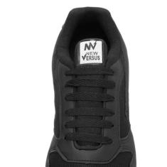 Tenis New Versus Masculino Preto Adulto Casual, Preto, 35