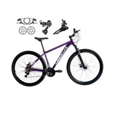 Bicicleta Aro 29 Absolute Nero 5 21v Câmbios Shimano Tz Freio a Disco Hidráulico Suspensão Diant.-Unissex
