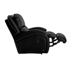 Poltrona Reclinável Motorizada Divino Urbany Zero Wall Courano Preto Probel