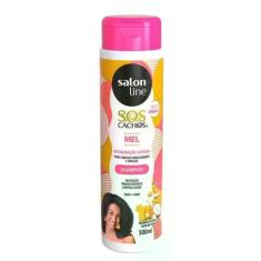 Shampoo Sos Cachos Mel Cachos Intensos Salon Line 300ml