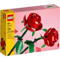 Lego Roses Building Kit, Flores Artificiais Para Decoração